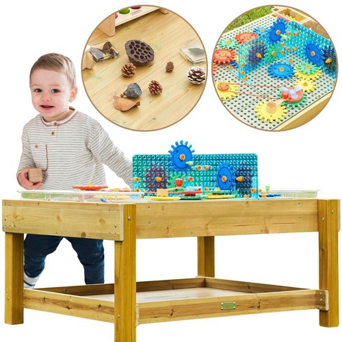 Table éducative bois - table,