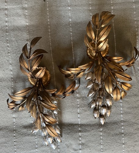 Paire appliques fleur - d’appliques,