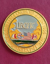 Médaille plaque métal - médaille,