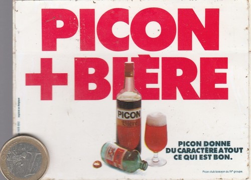 Autocollant boisson picon - autocollant.,
