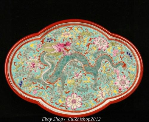 Old qing enamel colour - qing,
