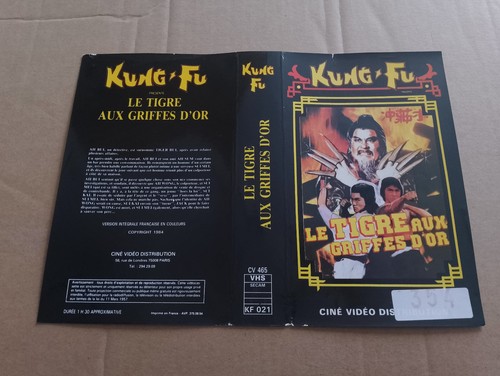 Jaquette vhs tigre - le,