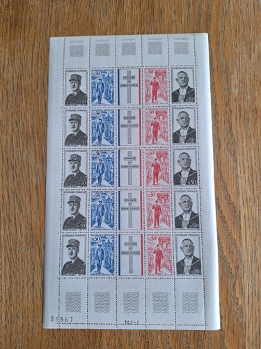 Timbres france feuille neuf - timbres,