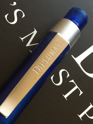 Dipolmat blue ballpoint pen - dipolmat,