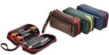 Trousse pour 3 pipe, tabac et