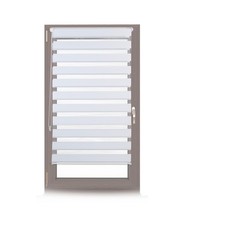 Store enrouleur double face 4 pièces store double sans perçage store à lamelles