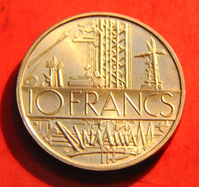 10 Francs Mathieu 1975