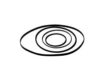 PIONEER CT-660 COURROIES PLATINE CASSETTE PRODUIT EUROPEEN NAT. CAOUTCHOUC CT660