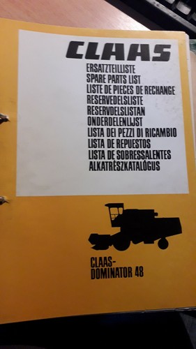 Claas moissonneuse dominator - moissonneuse,