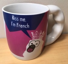 Kiss Me I'm French Ceramic