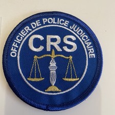 Écusson Police  CRS Opj