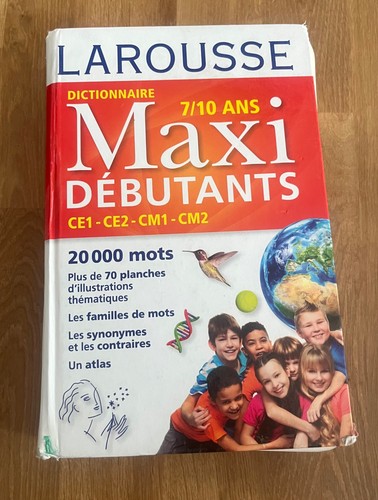 dictionnaire larousse debutants