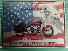 Plaque Vintage Harley Davidson