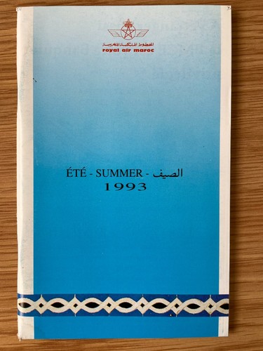 Royal air maroc timetable - air,