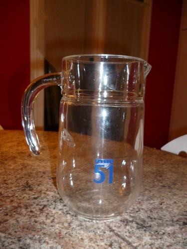 Carafe pichet pastis 51 - /, en