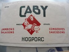 SUPERBE BUVARD  CABY -  TRES