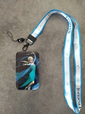 Porte carte-badge Reine des neiges  Lanière de cou