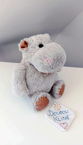Peluche doudou hippo girl - peluche/doudou,