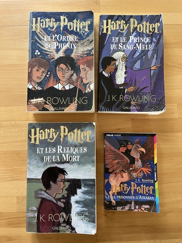 Lot harry potter gallimard - harry,
