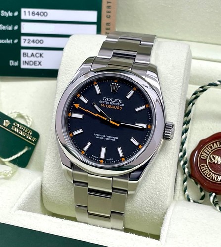 Rolex milgauss 116400 black - milgauss,