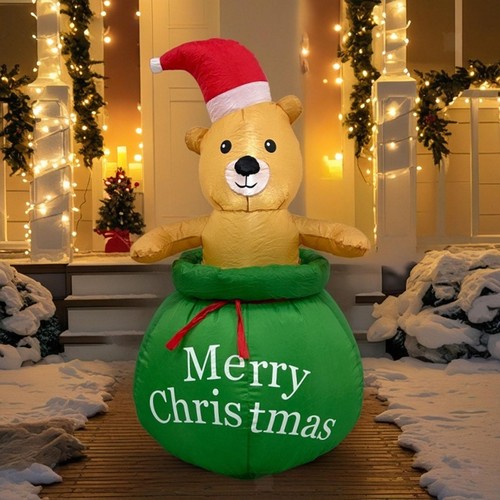 Xmas ourson gonflable - ourson,