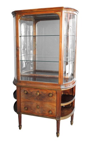 Grande vitrine style louis - vitrine, de