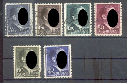 timbres allemagne general gouvernement