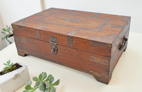 Bois vintage rangement - bois,