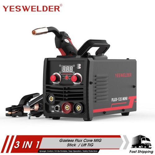 135amp mig welder 110v in - welder,, 3-in-1