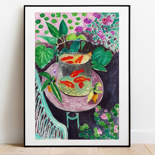 Art imprimé matisse poisson - imprimé,