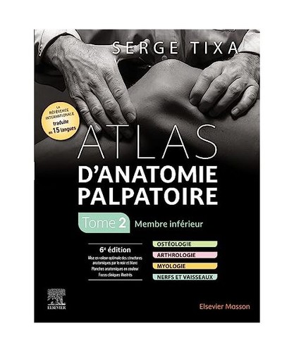 Atlas anatomie palpatoire - d'anatomie,
