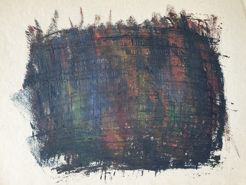 Tableau moderne abstrait