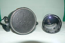 Objectif SOLIGOR AUTO ZOOM MACRO 1:3,5 f= 75-205 mm 62 ° LENS + boitier Japan