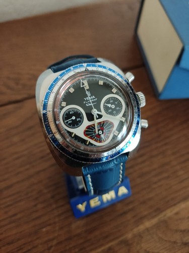 Yema flygraf valjoux 1970 - yema,