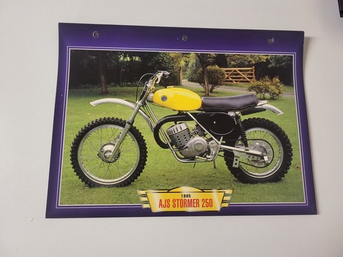 Carte fiche moto passion - carte,
