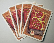 HEROQUEST cartes trésor de quête x5 HERO QUEST MB GAMES WORKSHOP original