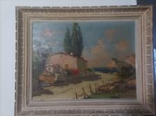 HUILE SUR TOILE LUCIEN POTRONAT 1889/1974