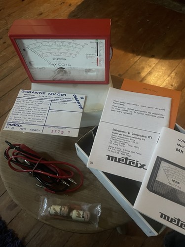 Multimètre vintage itt metrix - multimètre,