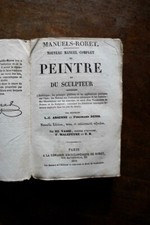 MANUEL PEINTRE ET SCULPTEUR, Par ARSENNE et DENIS RORET 1858