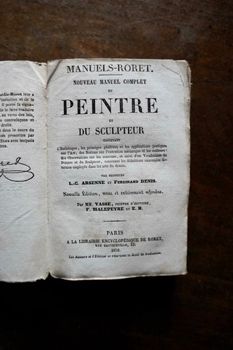 Manuel peintre sculpteur - peintre, et
