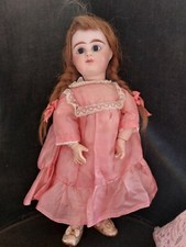 Poupee Ancienne Bebe JUMEAU ÉTIENNE DENAMUR E5D DEPOSE 34 CM Bouche Fermée 