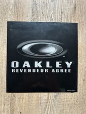 Oakley Display Sticker Autocollant Rare Collector