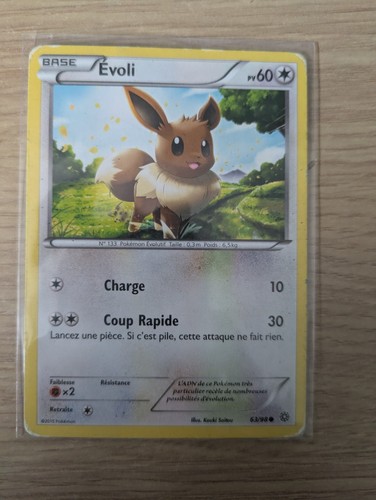Carte pokemon evoli0 - pokemon,