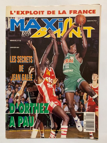 Maxi basket janvier 1991 - maxi, n°92