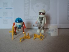 PLAYMOBIL vintage city playmospace espace cosmonaute robot GE5P 3591 de 1981 #2