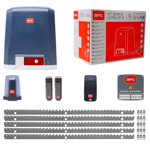 Kit portail coulissant 24v bft - coulissant,