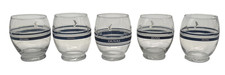🍸 LOT 5 VERRES PASTIS DUVAL