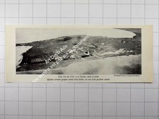 1931 Vue Aérienne de l'Ile de La Crosse Sakitawak  Saskatchewan Hudson's Bay Cie