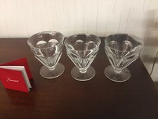 3 verres à eau Modèle Talleyrand cristal Baccarat h : 10.5 cm/ prix à l'unité