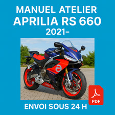 Manuel Atelier Aprilia RS 660 2021 Revue Technique Moto Français RMT CD PDF
